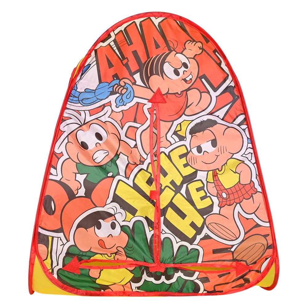 Barraca Portátil Infantil Turma da Mônica Modelo Cabana Zippy Toys