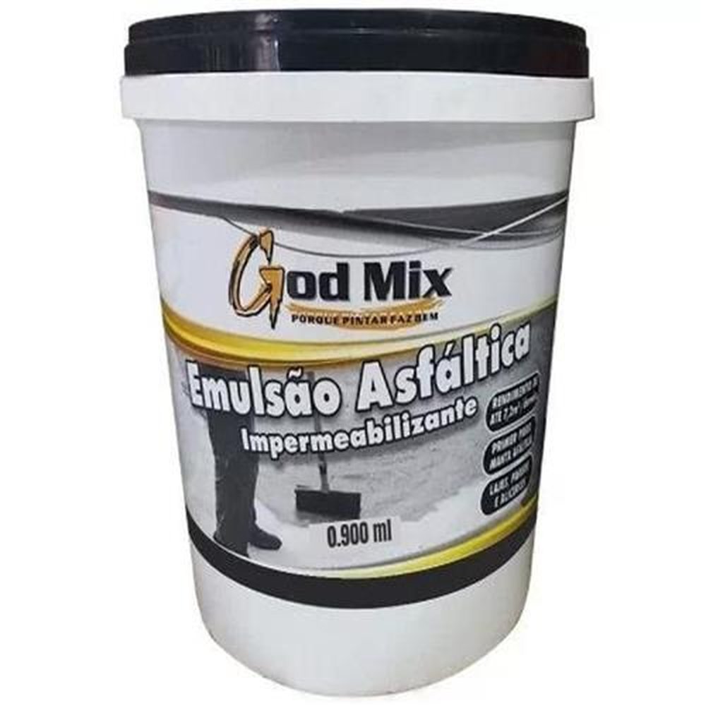Impermeabilizante Emulsão Asfáltica 0,900ml