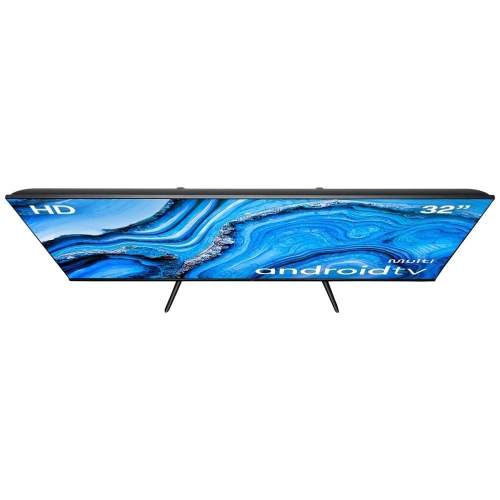 Smart TV DLED 32" Multilaser TL042M, HD, Android, Comando de Voz, Bluetooth, 3 HDMI, 2 USB