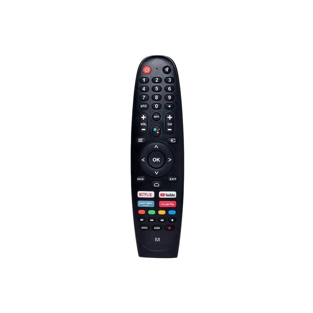 Smart TV DLED 32" Multilaser TL042M, HD, Android, Comando de Voz, Bluetooth, 3 HDMI, 2 USB