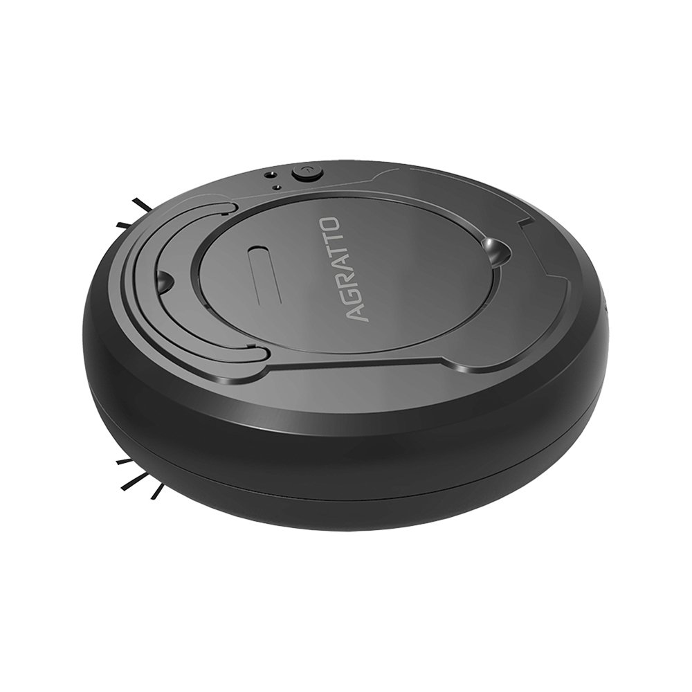 Aspirador de Pó Robô Agratto Praticci AAR01I-04 - USB 3W 3.7V, Preto, Bivolt