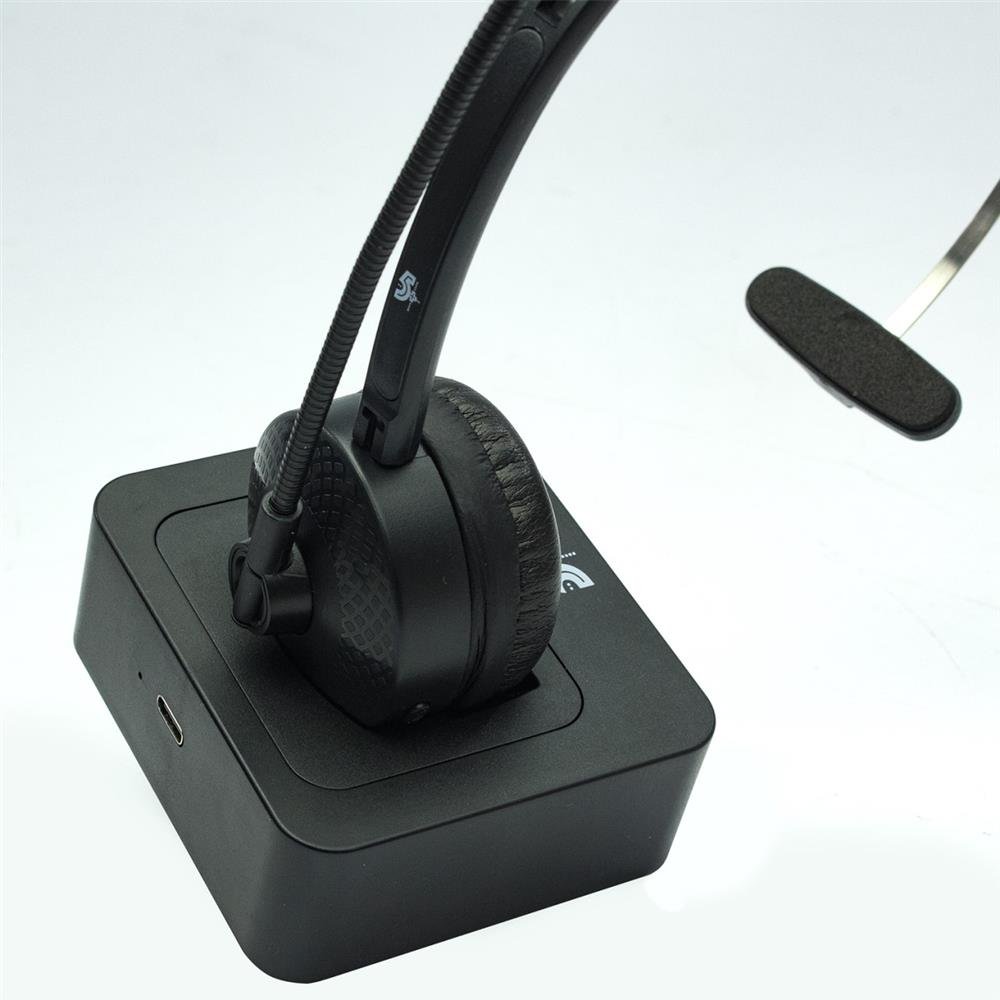 Headset Sem Fio Bluetooth Com Base Para Carregamento HS-200