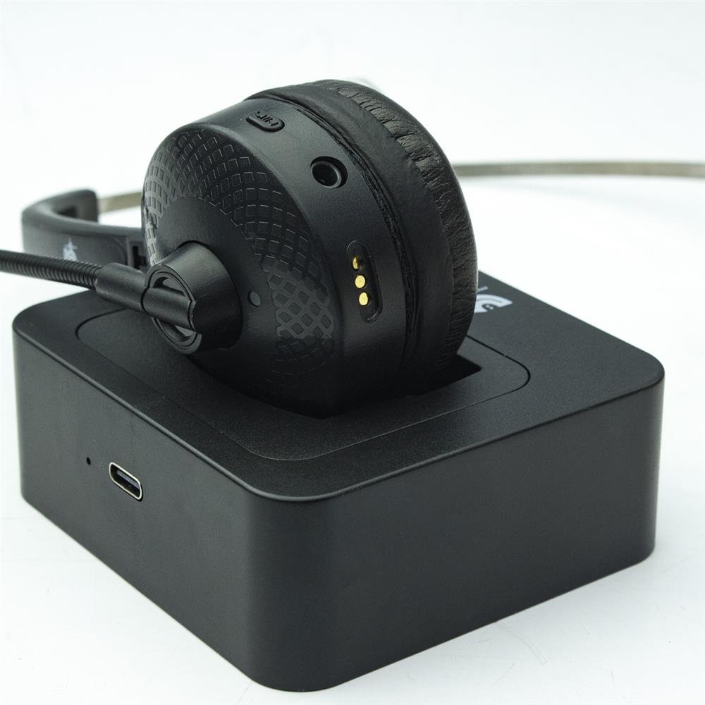 Headset Sem Fio Bluetooth Com Base Para Carregamento HS-200