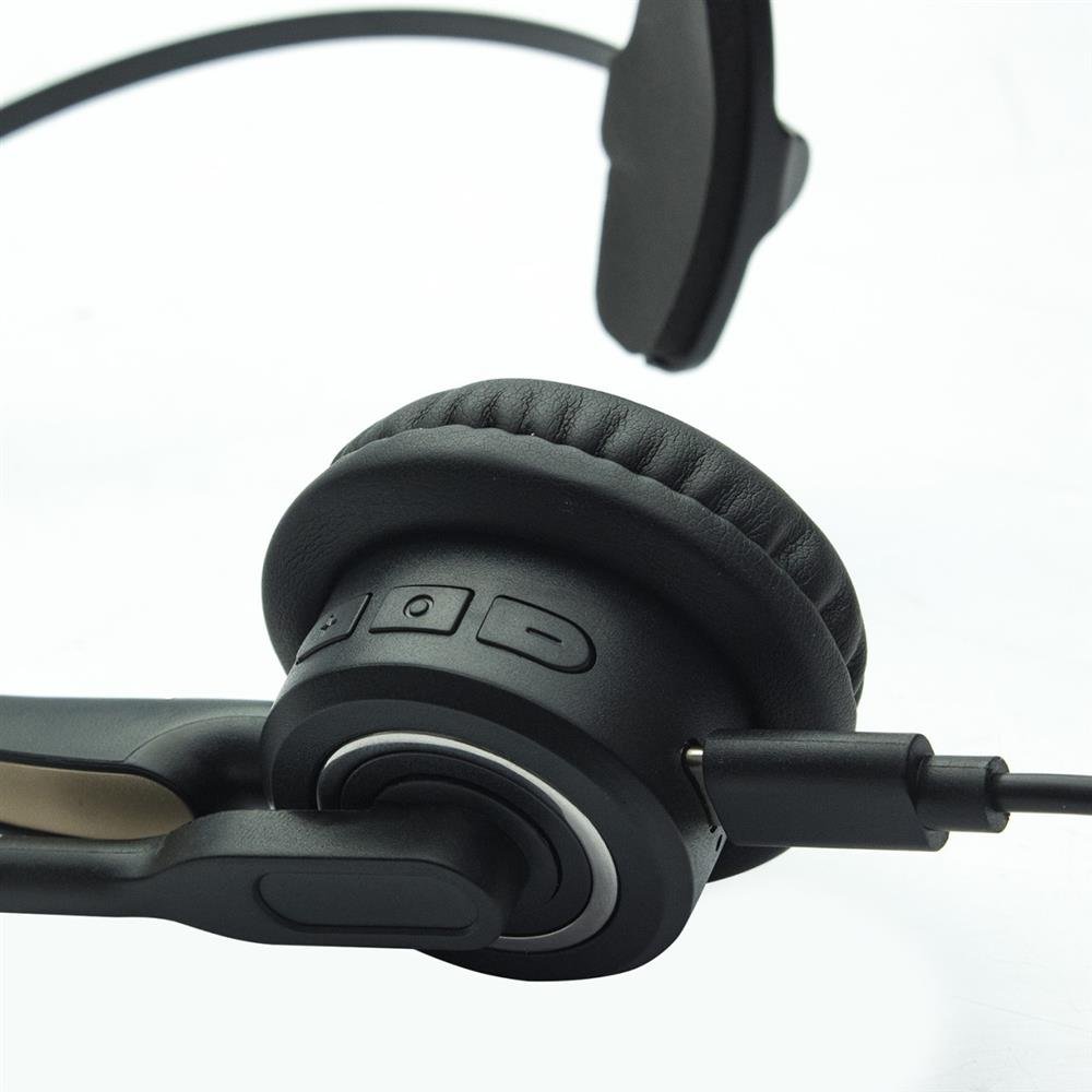 Headset Bluetooth 5+ Office - Hs-201 - 015-0104