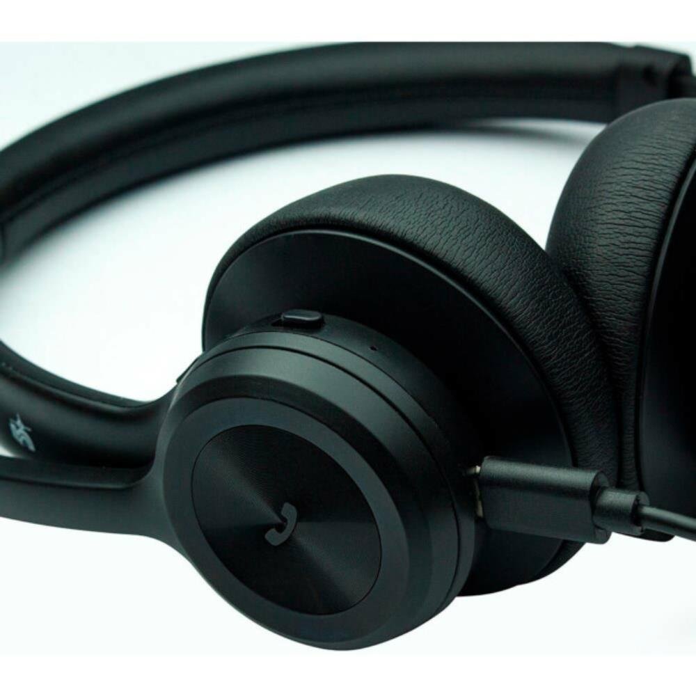 Headset Office Sem Fio Bluetooth 5+, Preto - HS-203