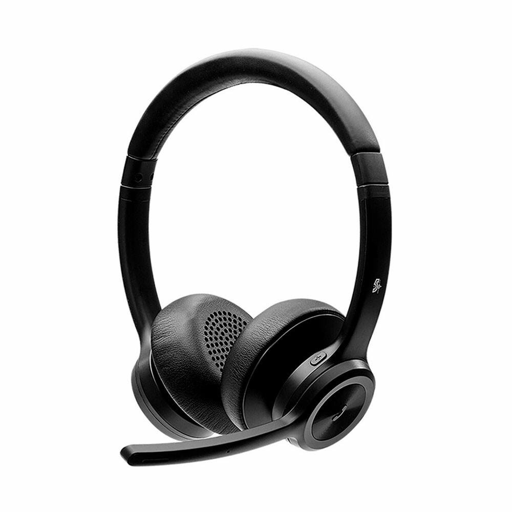Headset Office Sem Fio Bluetooth 5+, Preto - HS-203