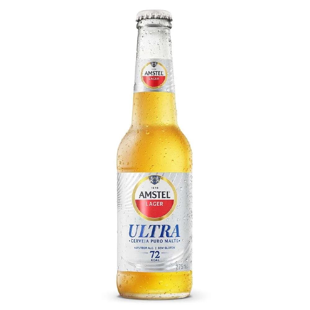Cerveja Amstel Ultra 275Ml Long Neck