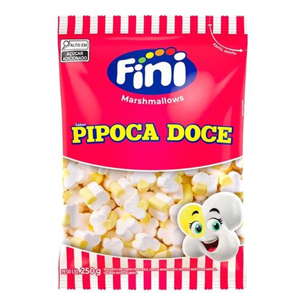 Marshmallow Fini Pipoca Doce 250g