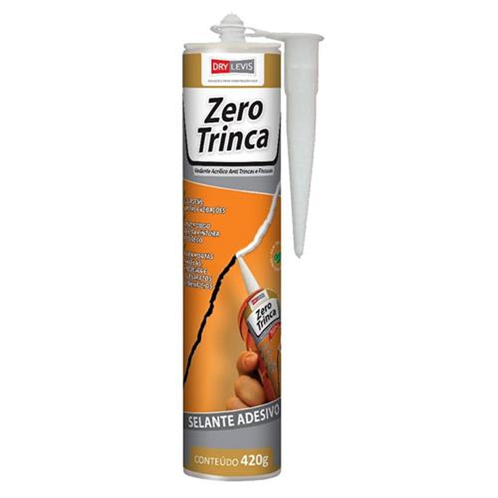Selante Acrílico Drylevis Zero Trinca 420g