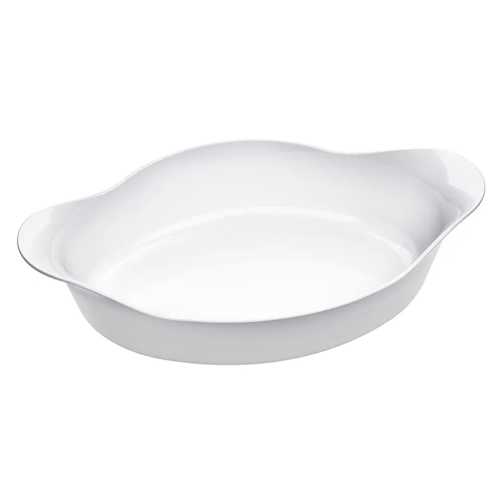 Assadeira Marinex Nadir Opaline Oval GG 1,85 Litros - Embalagem com 6 Unidades