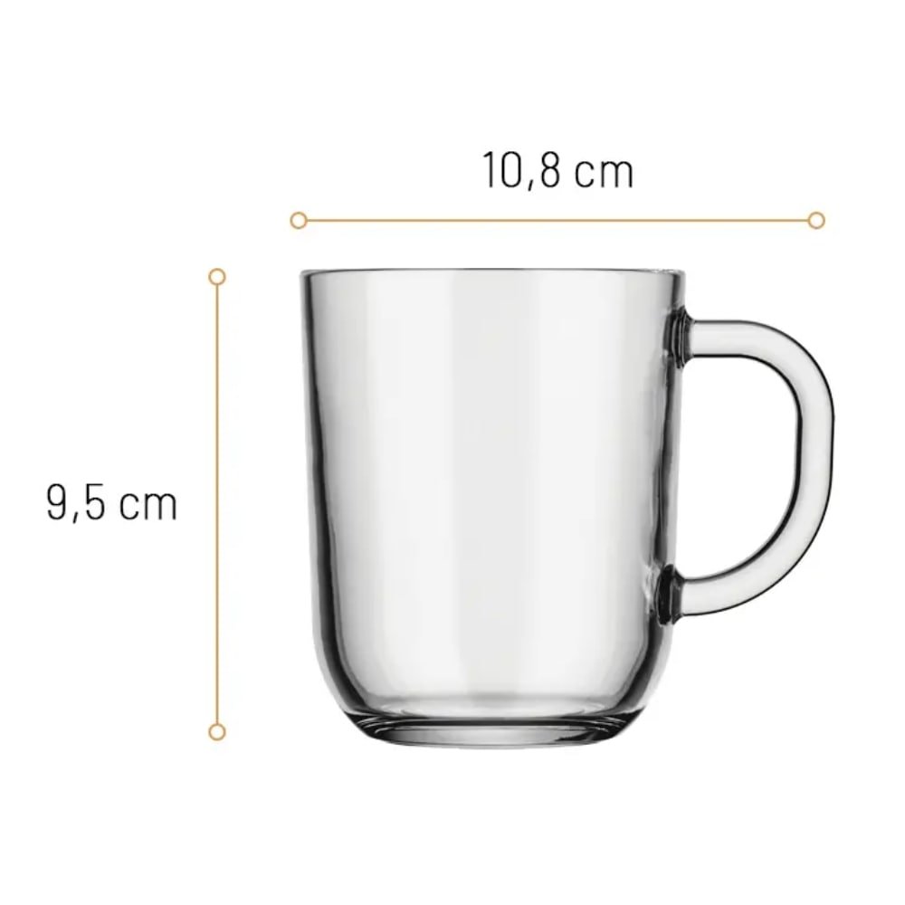Caneca Nadir Toronto 300ml - Embalagem com 24 Unidades