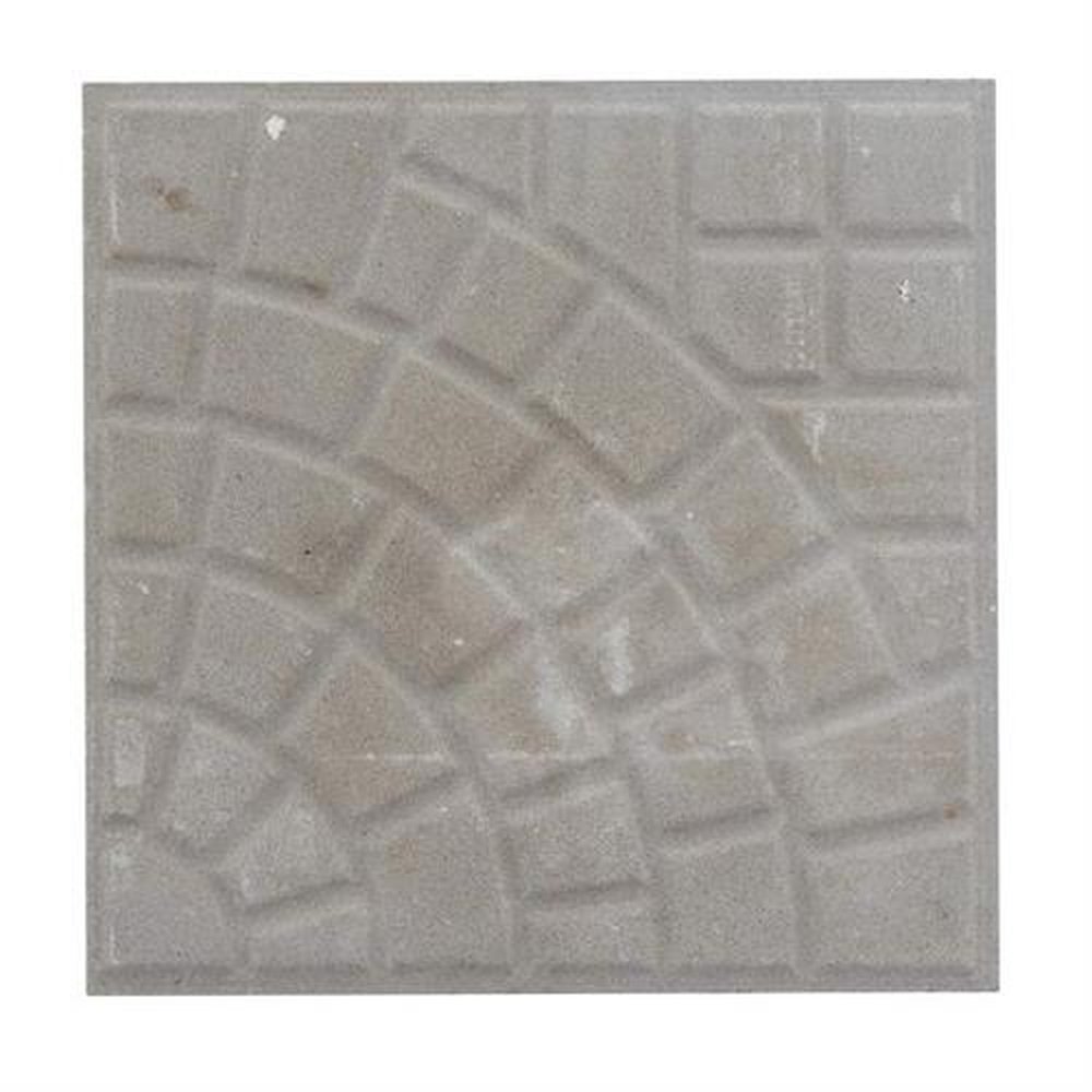 Ladrilho Hidráulico Firenze Cinza 30,7x30,7cm - Embalagem com 5 peças