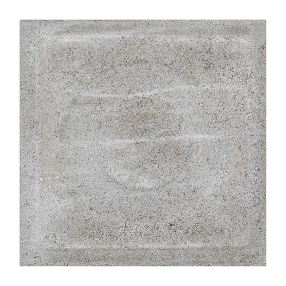 Ladrilho Hidráulico Firenze Cinza 30,7x30,7cm - Embalagem com 5 peças