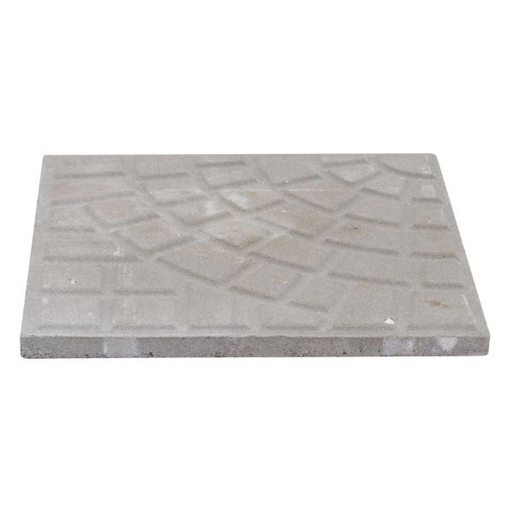 Ladrilho Hidráulico Firenze Cinza 30,7x30,7cm - Embalagem com 5 peças