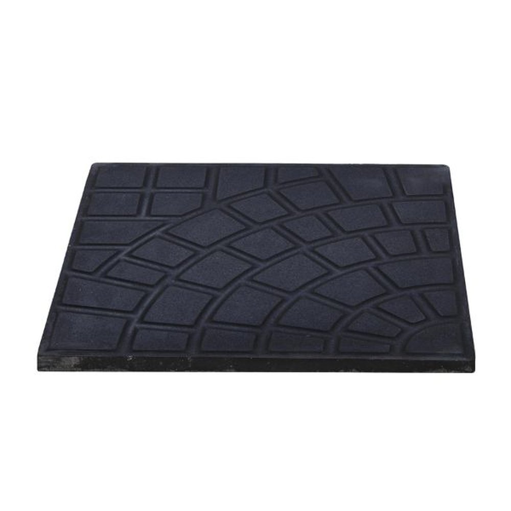 Ladrilho Hidráulico Firenze Preto 30,7x30,7cm - Amarrado com 5 peças