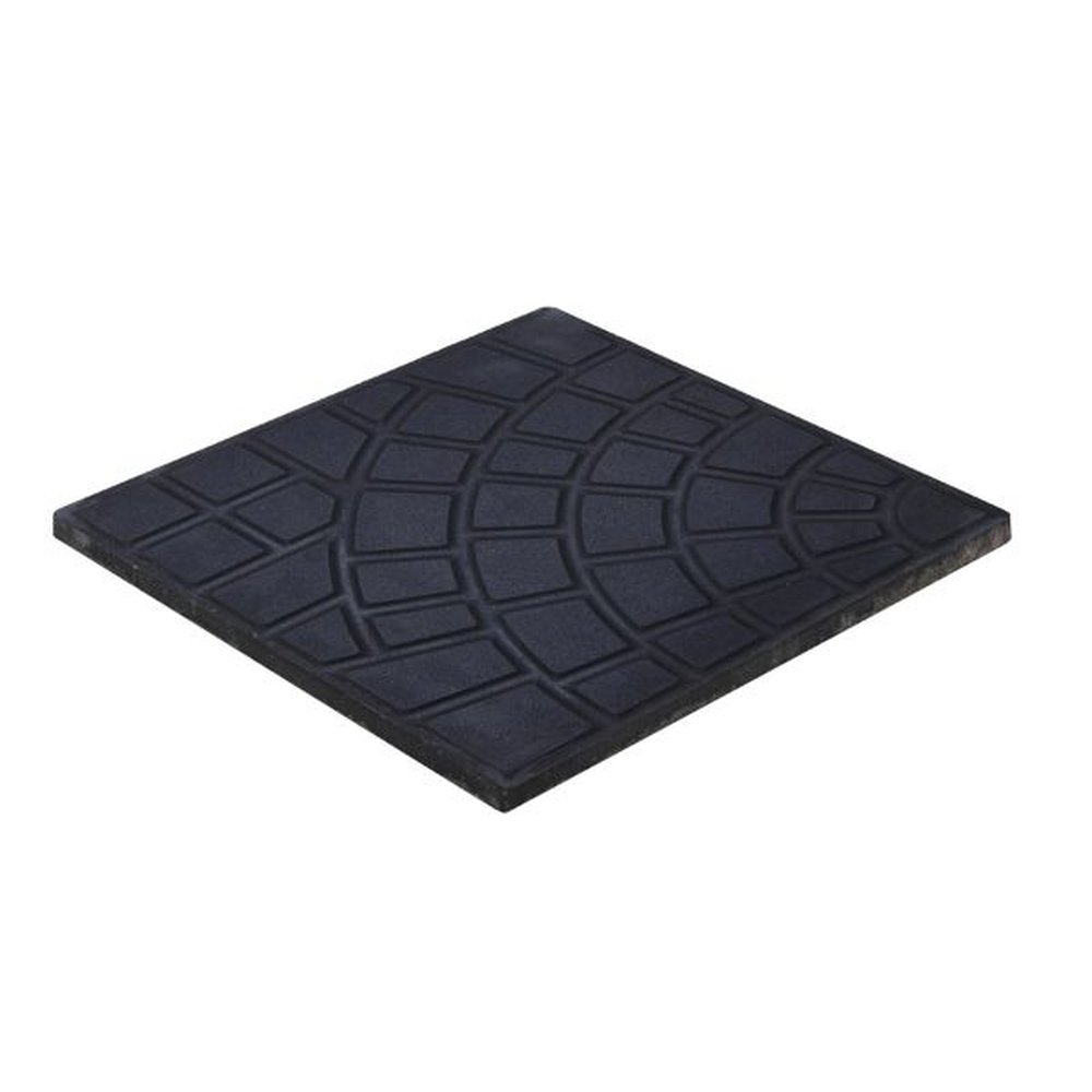 Ladrilho Hidráulico Firenze Preto 30,7x30,7cm - Amarrado com 5 peças