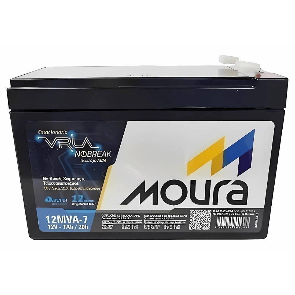 Bateria Moura Vrla 12V 7Ah