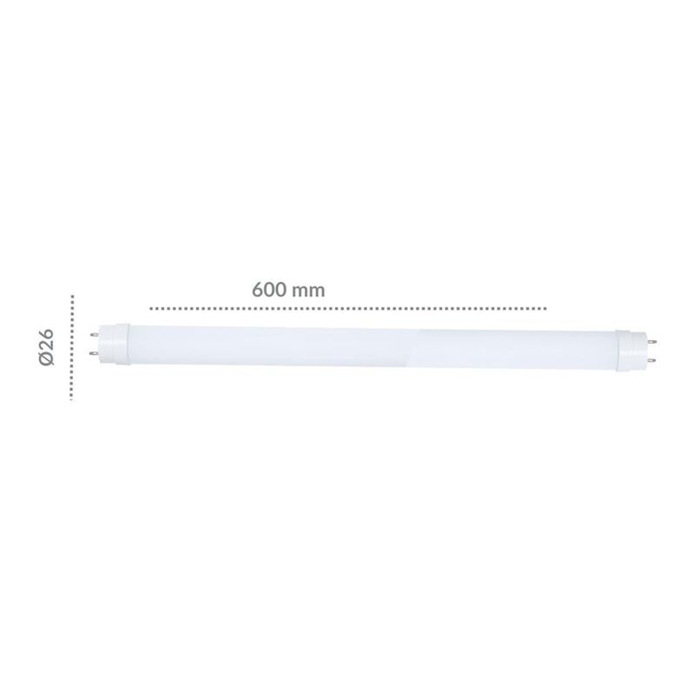 Caixa Com 25 Lâmpadas Tubo Led De Vidro 9W 4000K Bivolt Sylvânia