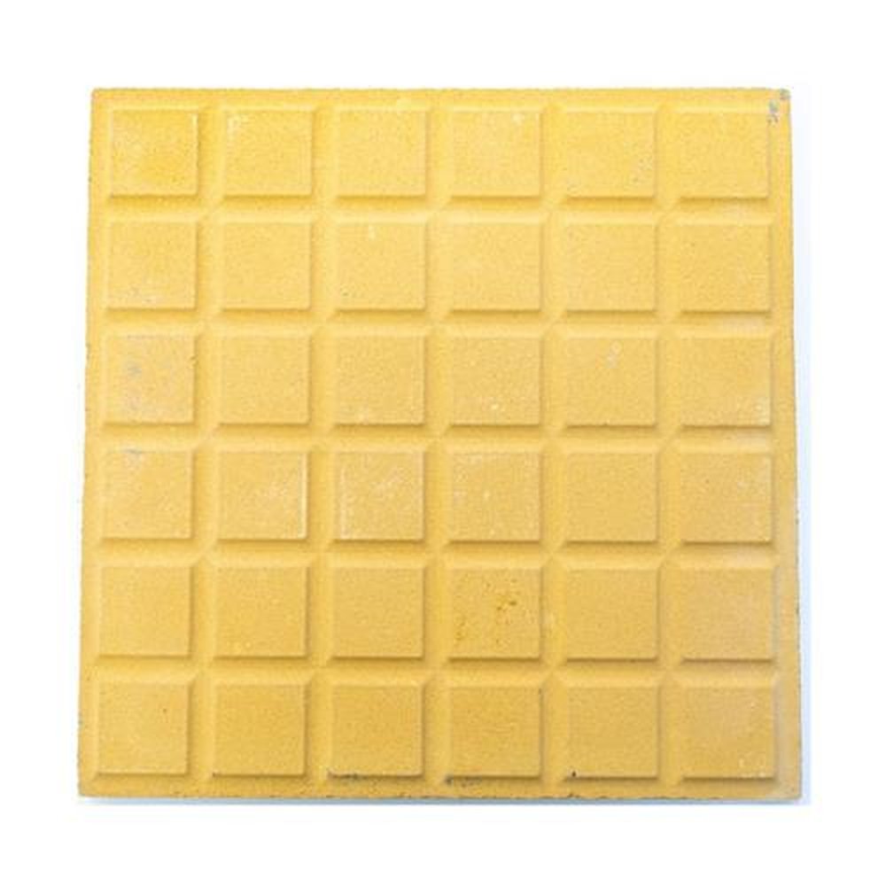 Ladrilho Hidráulico 36 Quadros 30,7x30,7cm Amarelo - amarrados com 5 peças