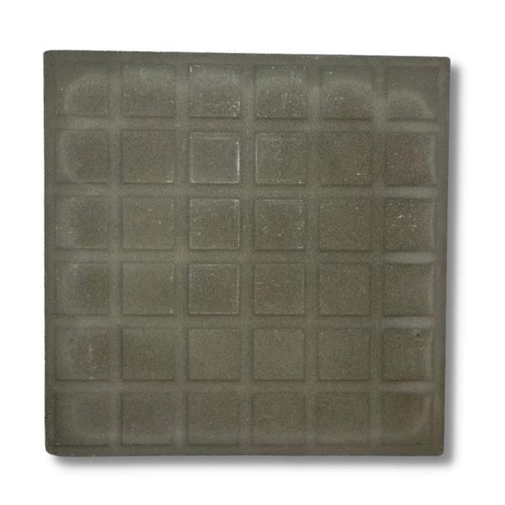 Ladrilho Hidráulico 36 Quadros 30,7x30,7cm Cinza - amarrados com 5 peças