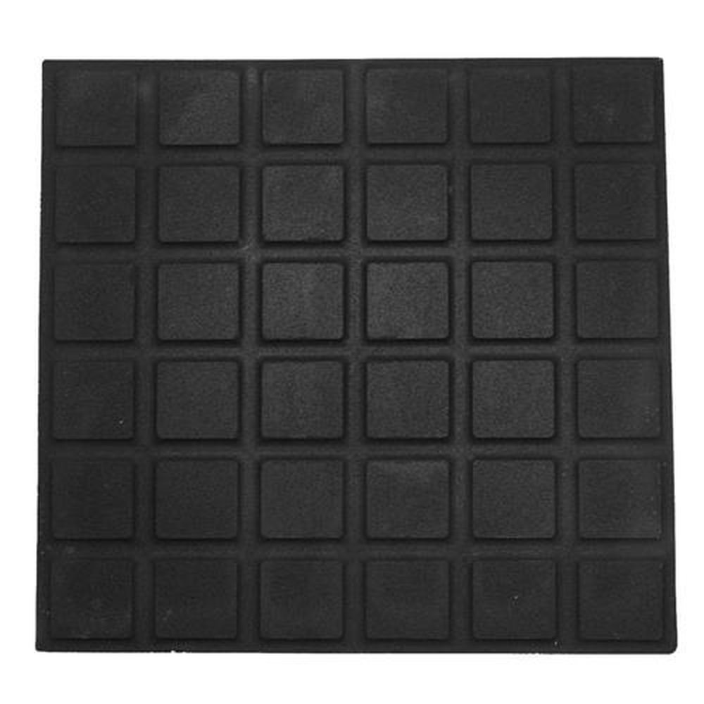 Ladrilho Hidráulico 36 Quadros 30,7x30,7cm Preto - amarrados com 5 peças