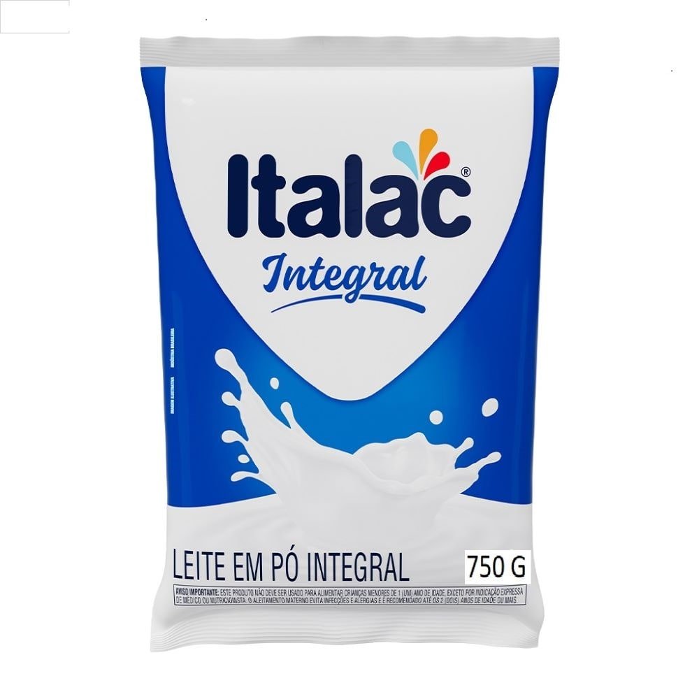 Leite em Pó Italac Integral 750g