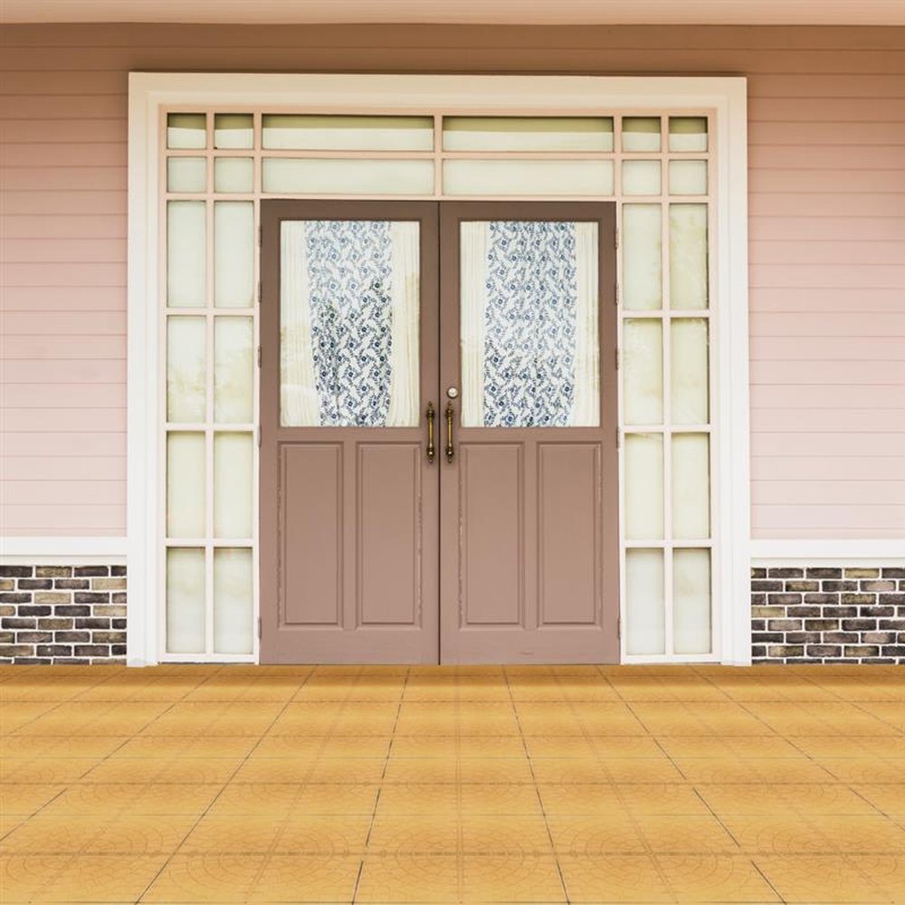Ladrilho Hidráulico Firenze Amarelo 30,7x30,7cm - Amarrado com 5 Peças