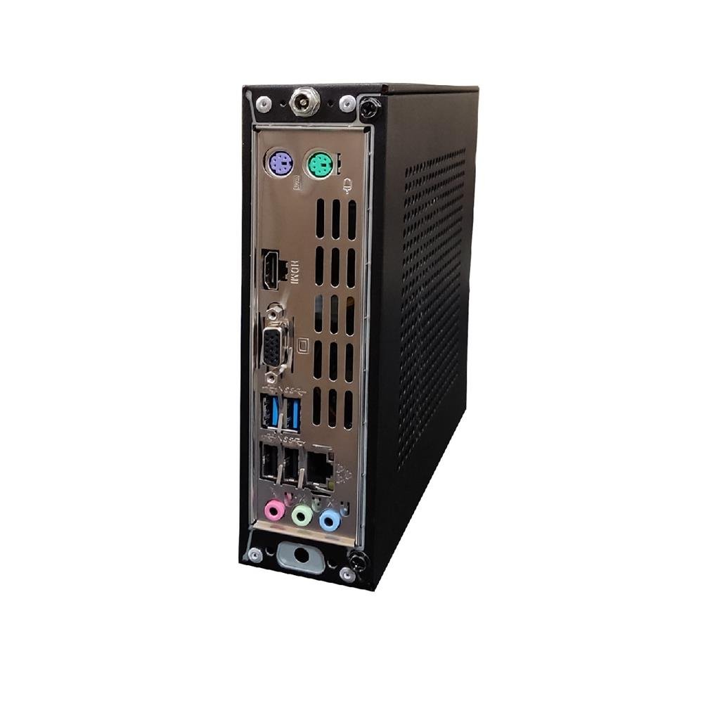 Computador YON ITX, Processador AMD E1-6010 Dual-Core 1.35 GHz, 04GB Memoria RAM DDR3, 120GB SSD, Sem Sistema Operacional