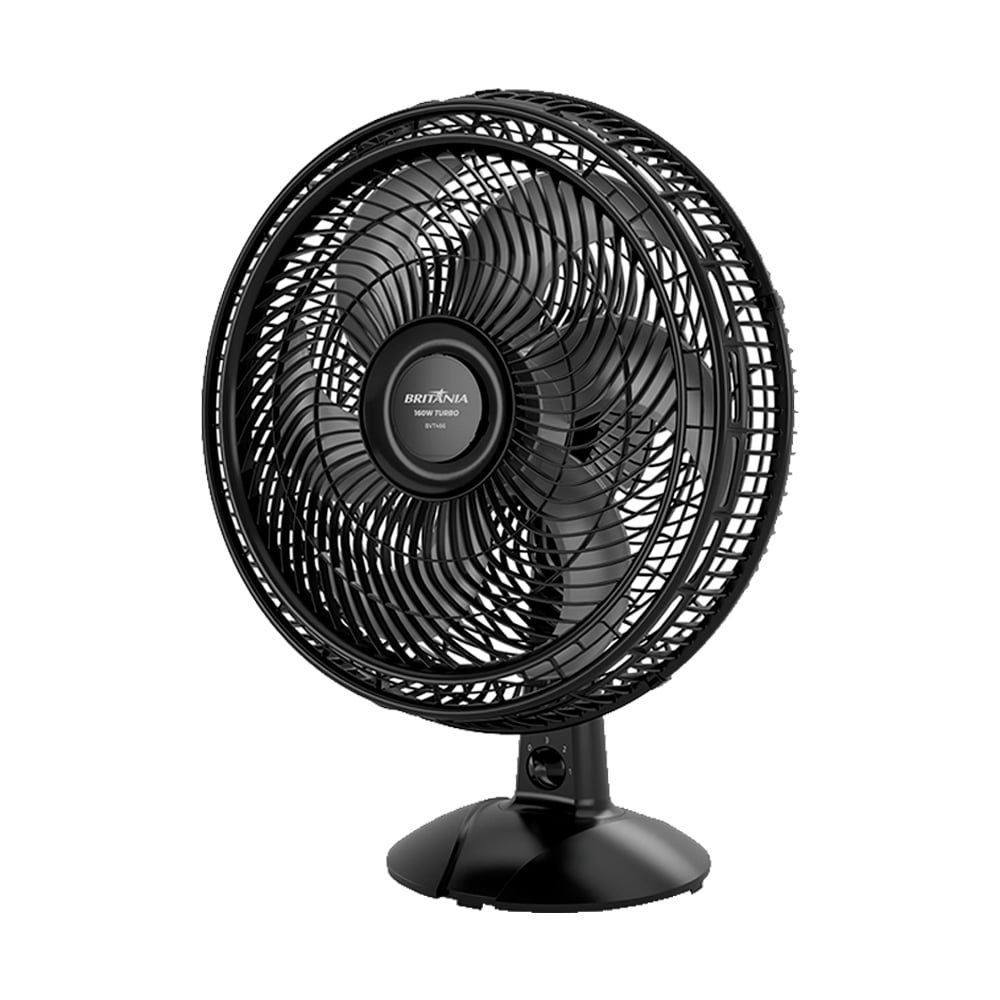 Ventilador Coluna Britânia 40cm BVT466 Maxx Force 160W Preto 110V