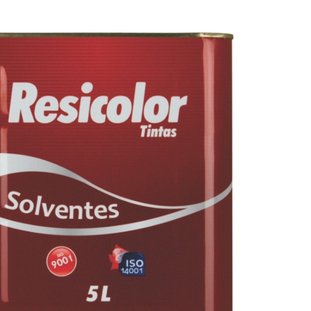 Thinner Resicolor 015 5 Litros - Embalagem com 4 Unidades