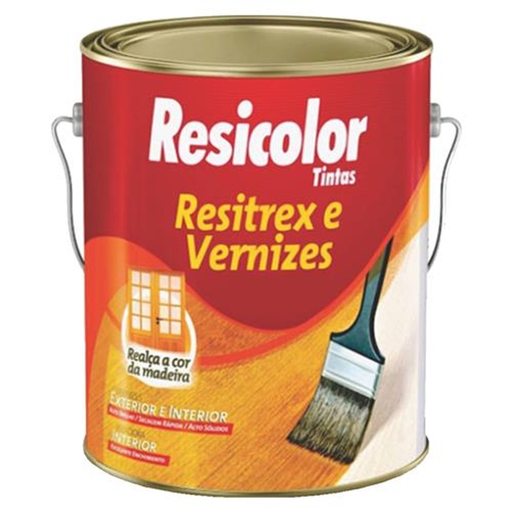 Verniz Marítimo Resicolor Brilhante 3,6 Litros