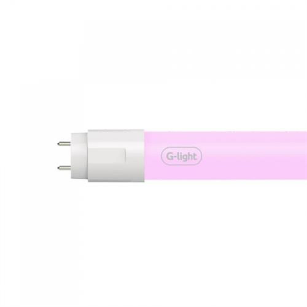 Lâmpada Led T8 Tubular 18W Rosa 190 G13 Autovolt Carne