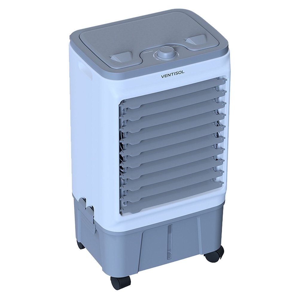 Climatizador de Ar Ventisol CLIN8-01, 8 Litros, 130W, Branco/Cinza, 110V