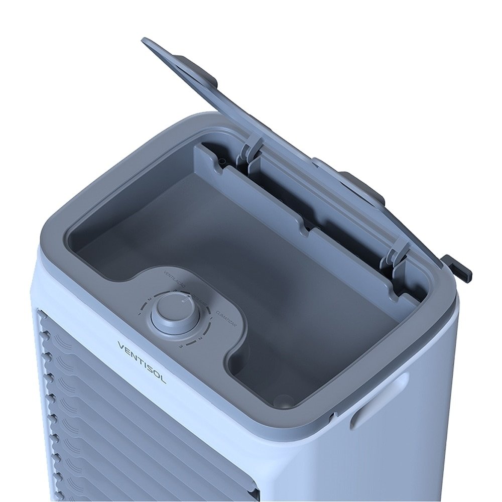 Climatizador de Ar Ventisol CLIN16-01, 16 Litros, 130W, Branco/Cinza, 220V