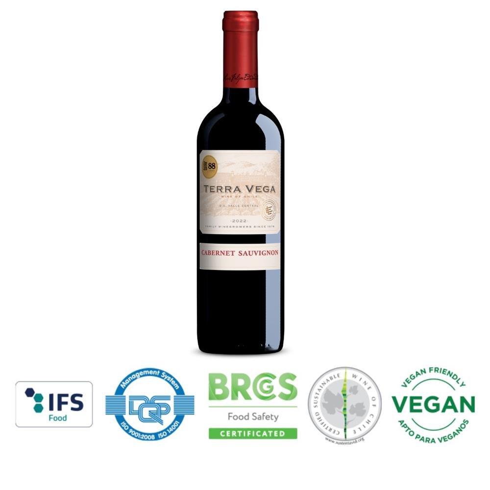 Vinho Tinto Seco Cabernet Sauvignon Terra Veja