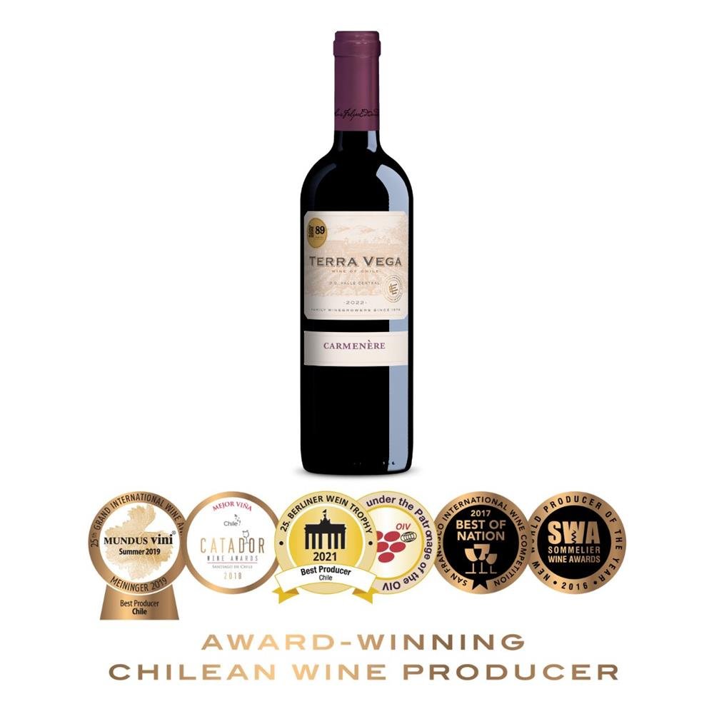 Vinho Tinto Seco Carmenere Terra Vega