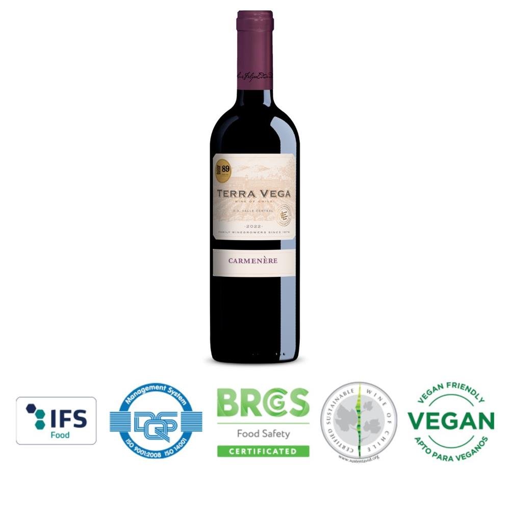 Vinho Tinto Seco Carmenere Terra Vega