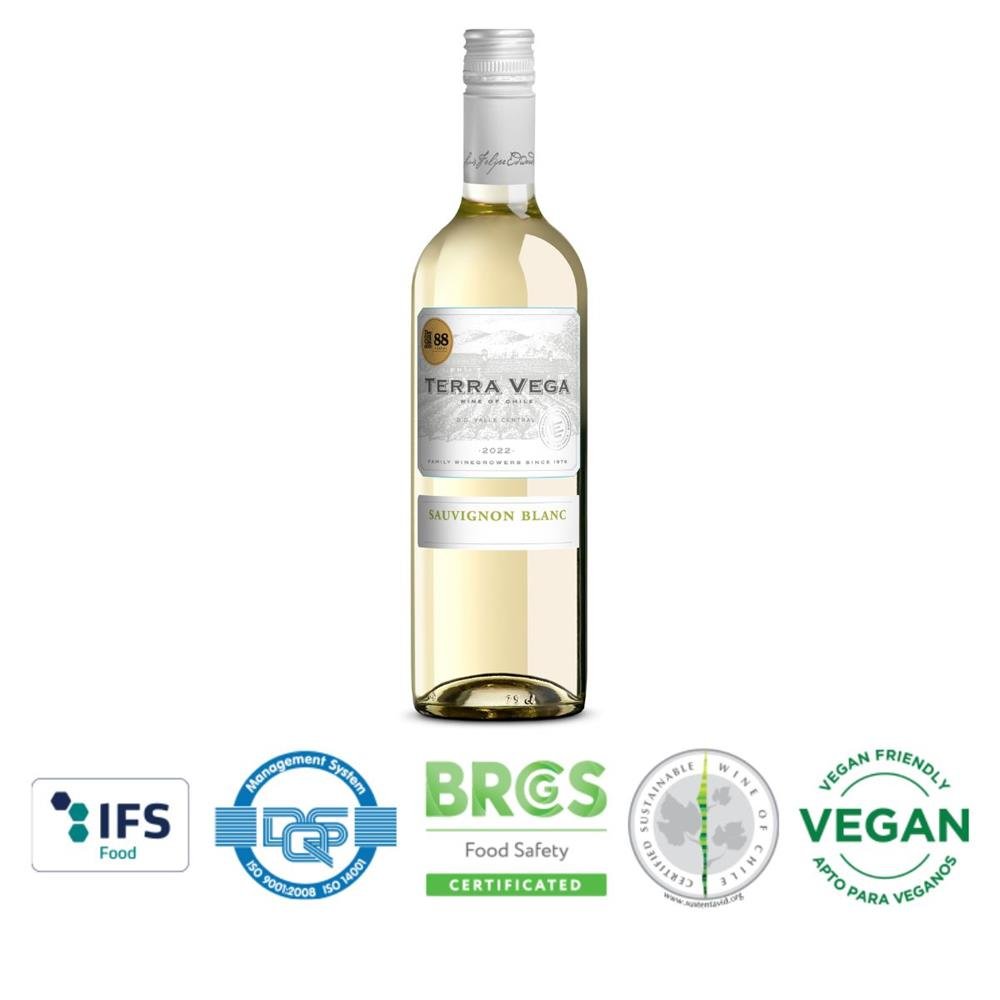 Vinho Fino Branco Seco Sauvignon Blanc Terra Vega