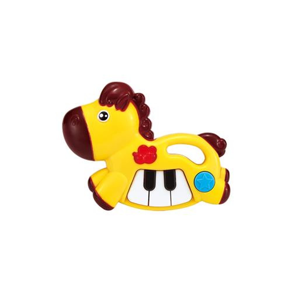 Tecladinho Musical Divertido: Vaca, Ovelha, Elefante, Cavalo e Girafa
