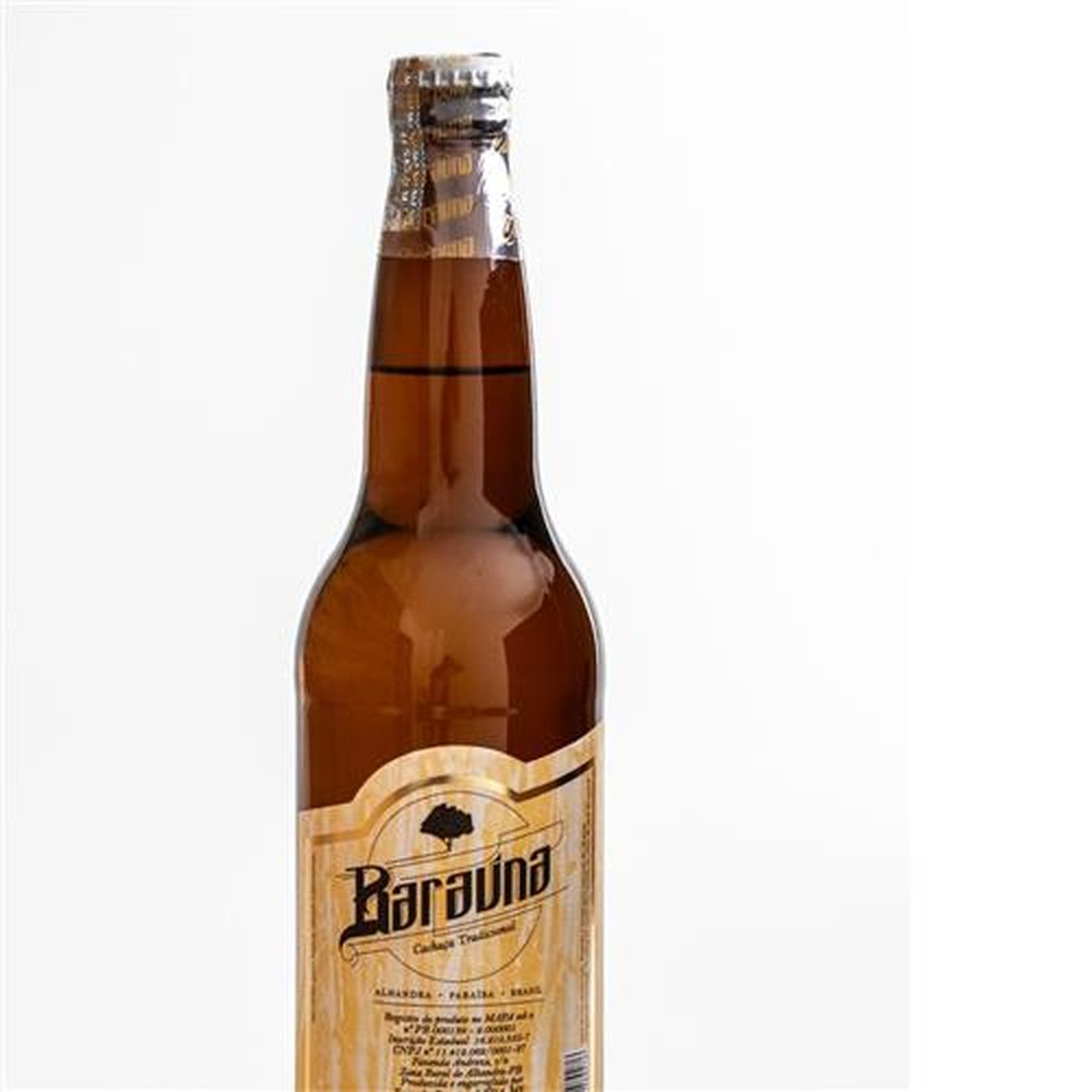 Caixa Cachaça Barauna Tradicional 600 ml - Com 6 Unidades