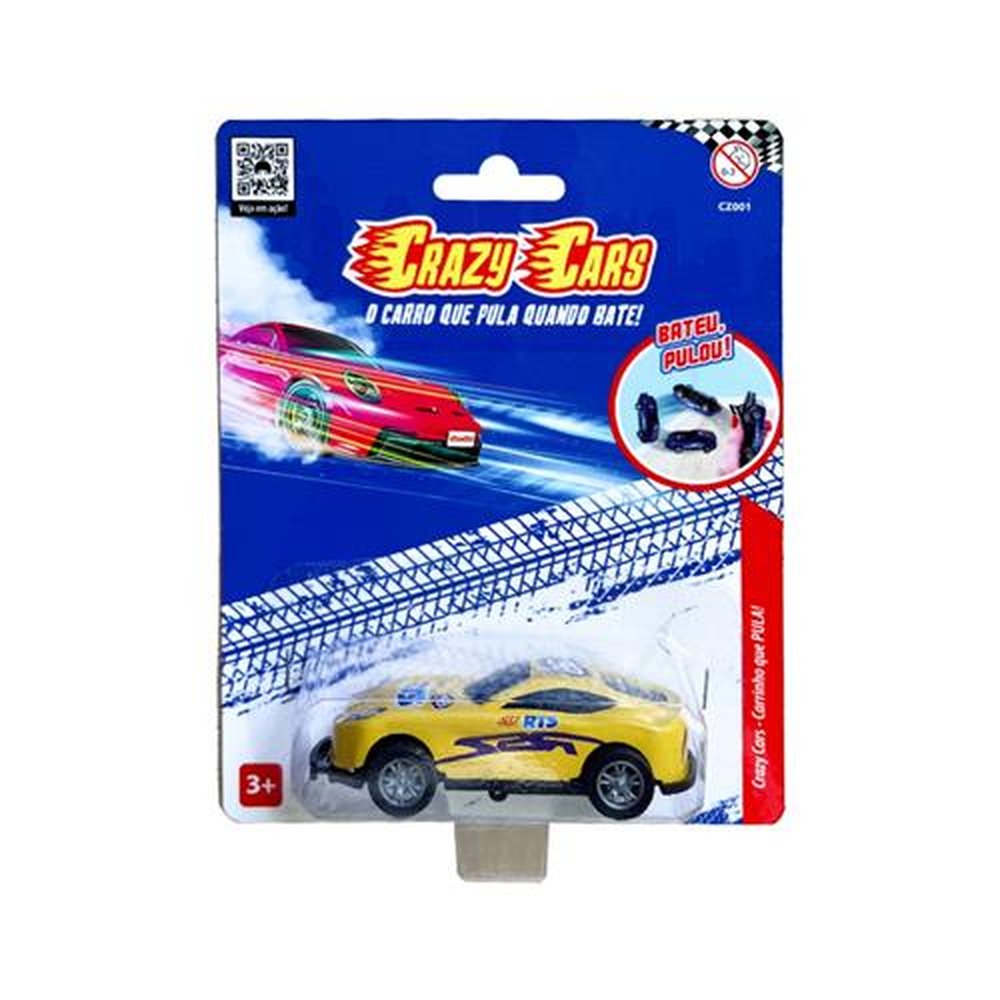 Crazy Cars - O Carrinho que Salta 1 unidade