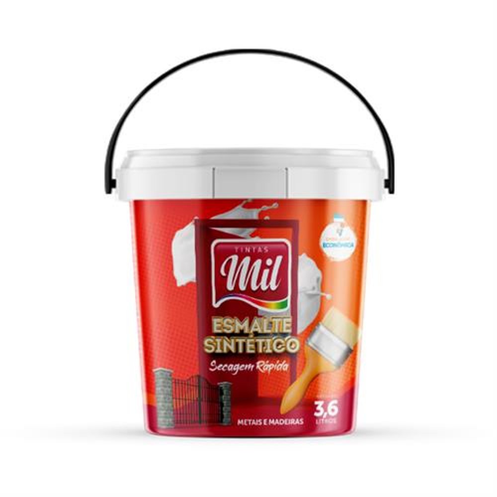 Tinta Esmalte Sintetico Branco Gelo Lata 3,0L