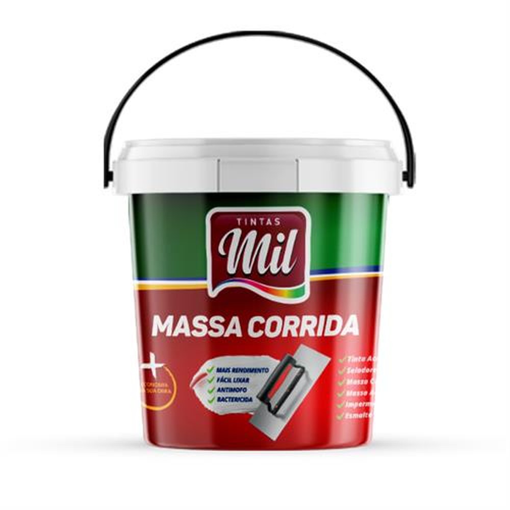 Massa Corrida Balde 25Kg