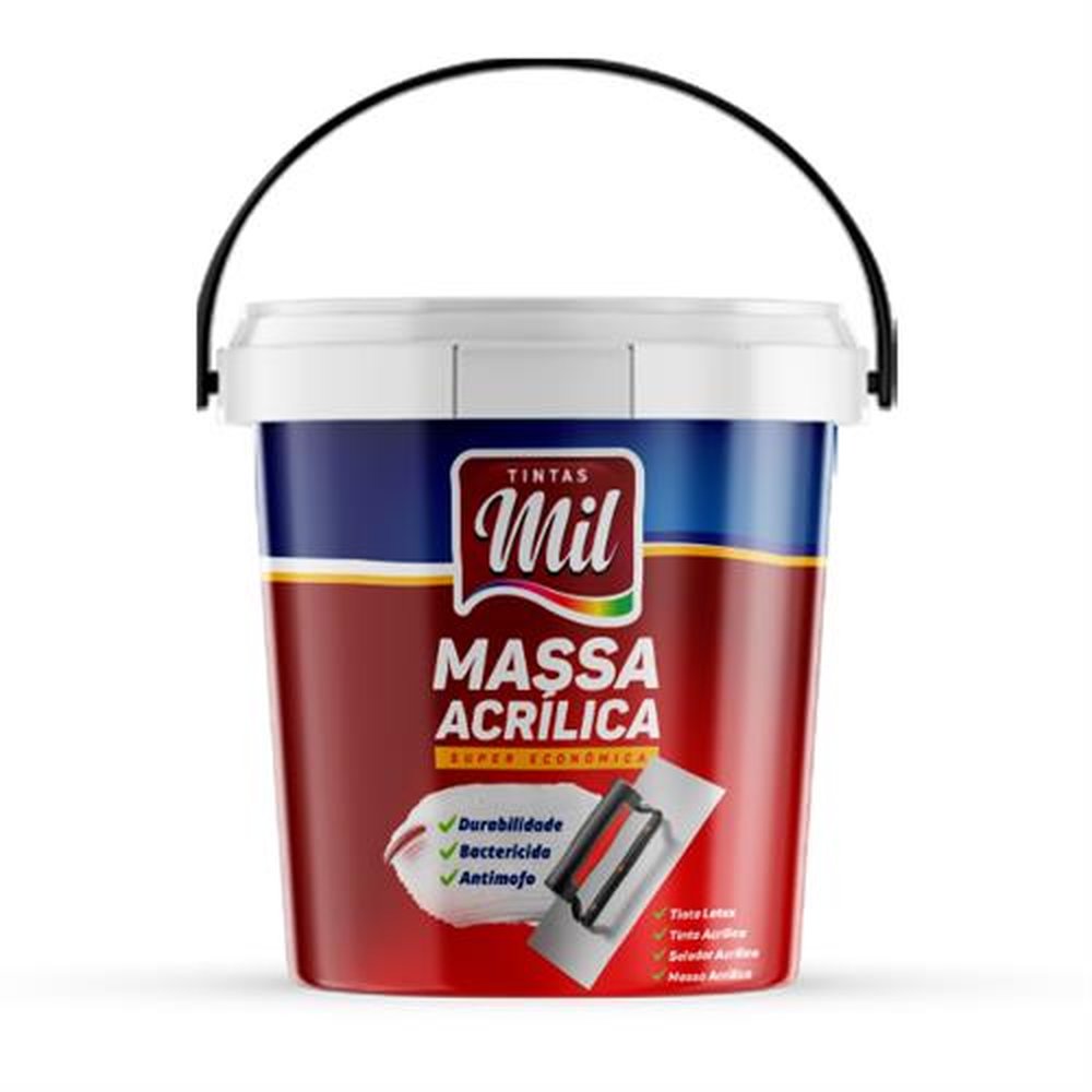 Massa Acrilica Balde 20Kg