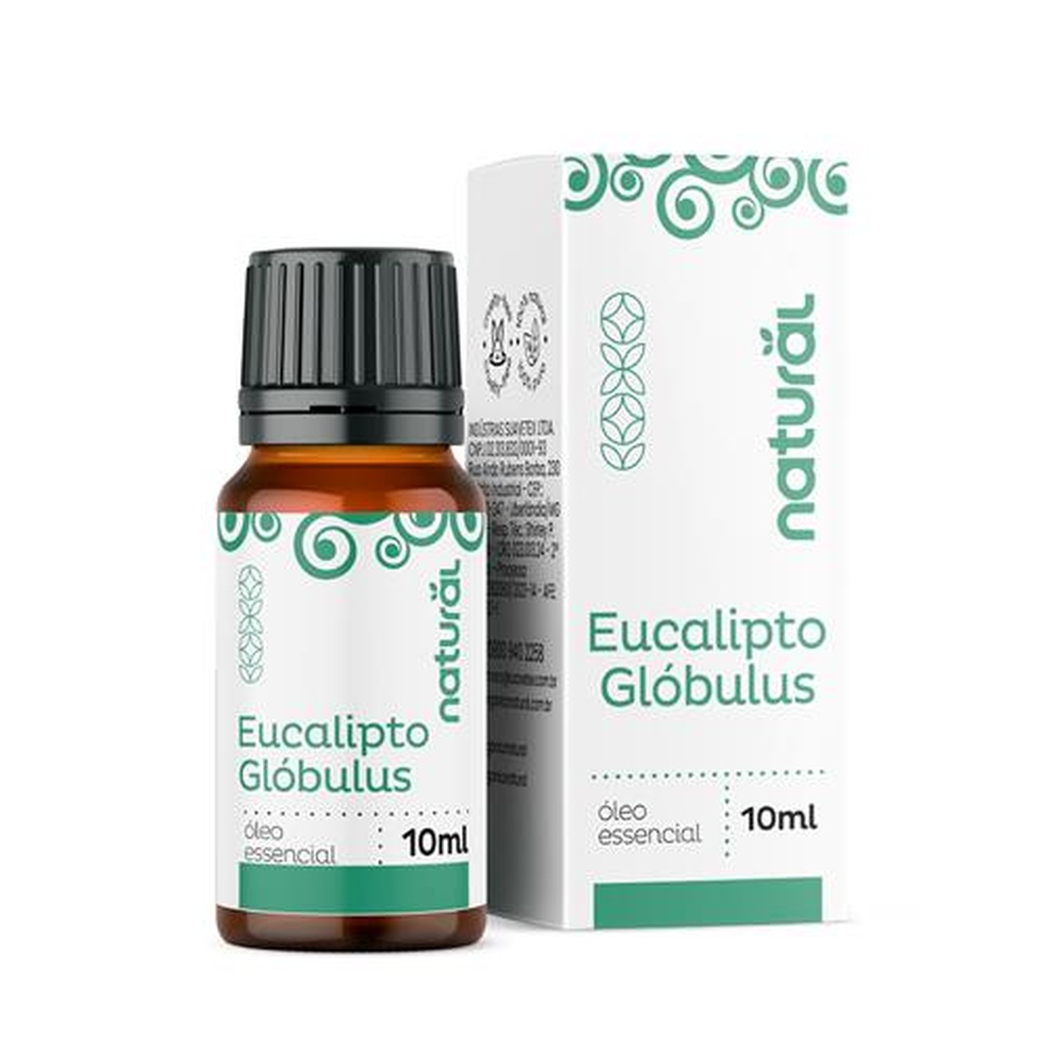 Oleo Essencial de Eucalipto Globulus - Orgânico Natural 10ml - Display Com 10