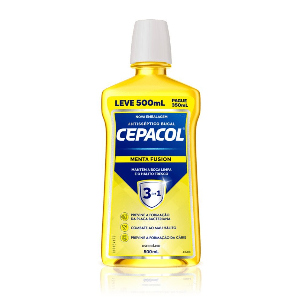 Enxaguante Bucal Cepacol 500Ml Original Leve 500 Pague 350