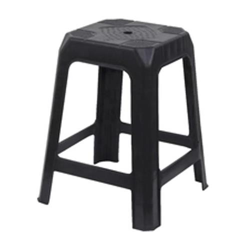 Banqueta de Plástico Rossets Preta 1un