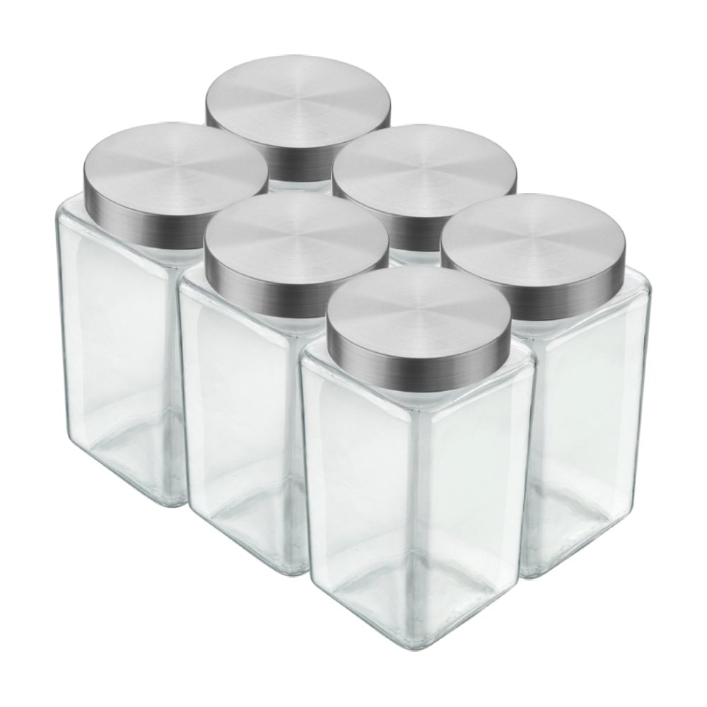 Pote Invicta Vidro Liso 2,2L Collection - Embalagem com 6 Unidades