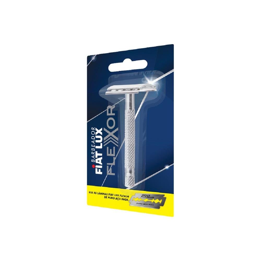 Barbeador Resistente Fixo Metal Fiat Lux Flexor