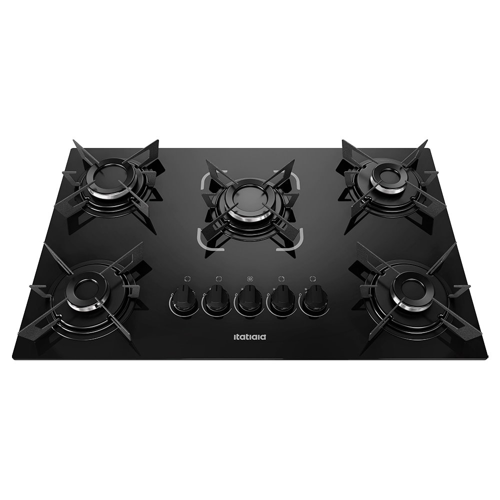 Fogão Cooktop Itatiaia 5 Bocas Electra | Superautomático, Preto, Bivolt